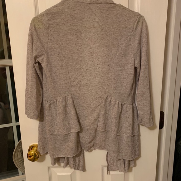 Charlotte Russe grey cardigan - Picture 2 of 2